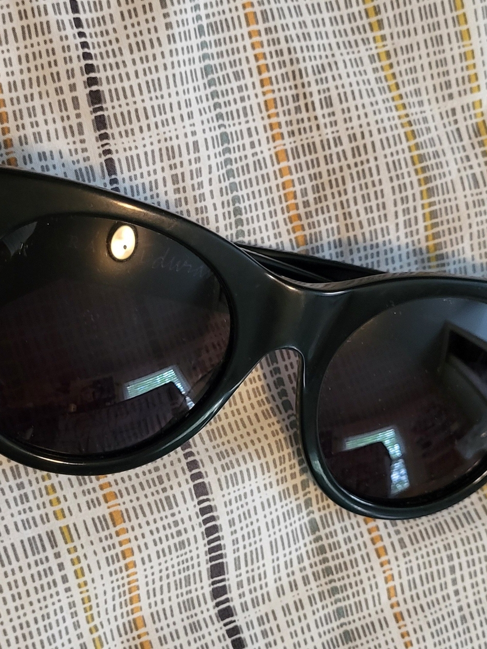 RAEN Optics Durante Black Acetate Cat-Eye Sunglasses